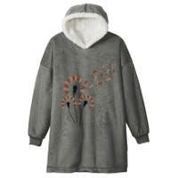 Dandelion Warthogs For Warthog Lover Warthog Hooded Wearable Blanket