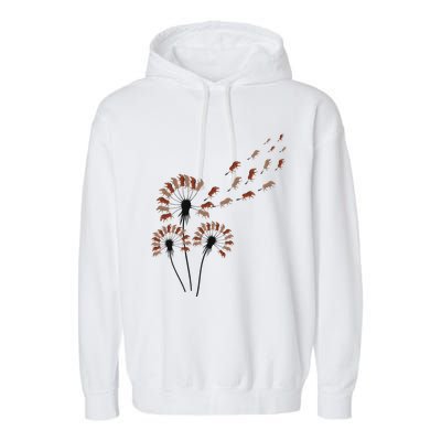 Dandelion Warthogs For Warthog Lover Warthog Garment-Dyed Fleece Hoodie