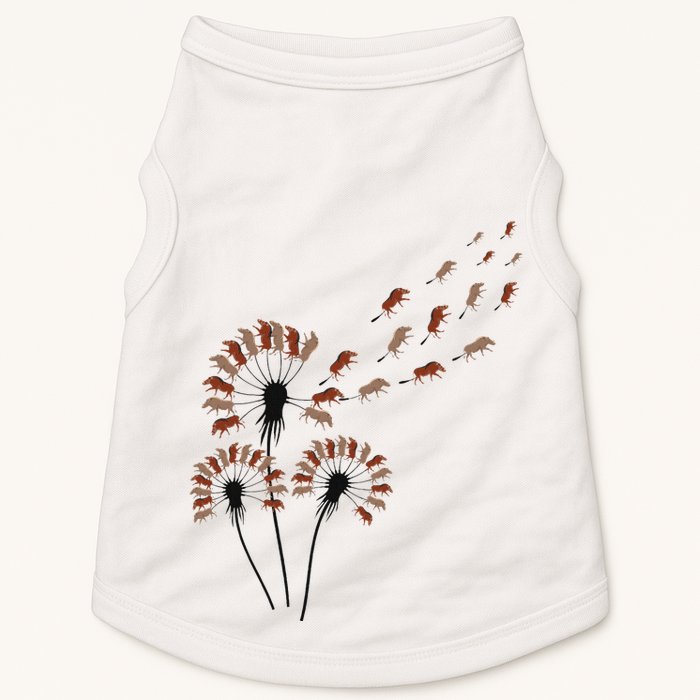 Dandelion Warthogs For Warthog Lover Warthog Doggie Tank