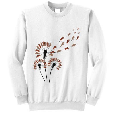 Dandelion Warthogs For Warthog Lover Warthog Sweatshirt