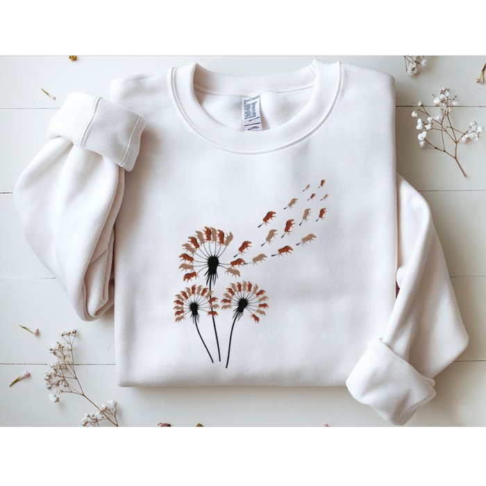 Dandelion Warthogs For Warthog Lover Warthog Sweatshirt
