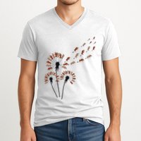 Dandelion Warthogs For Warthog Lover Warthog V-Neck T-Shirt