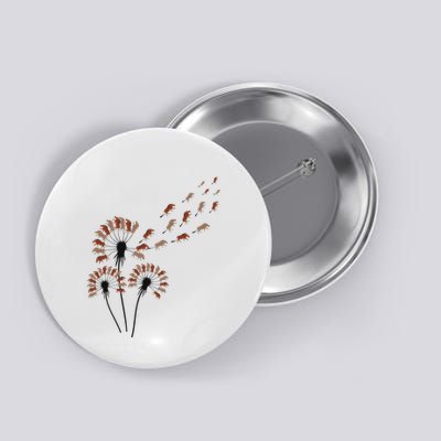 Dandelion Warthogs For Warthog Lover Warthog Button