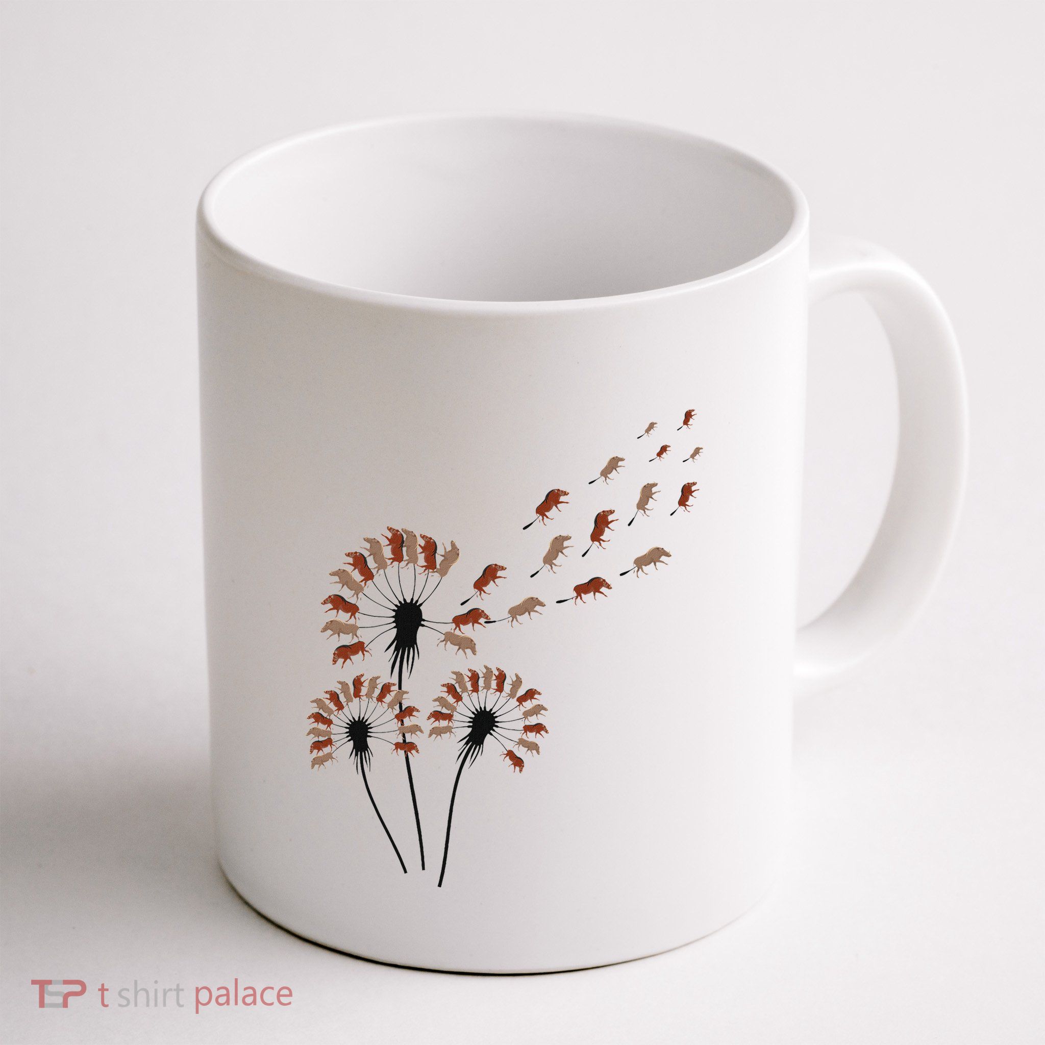 Dandelion Warthogs For Warthog Lover Warthog Mug