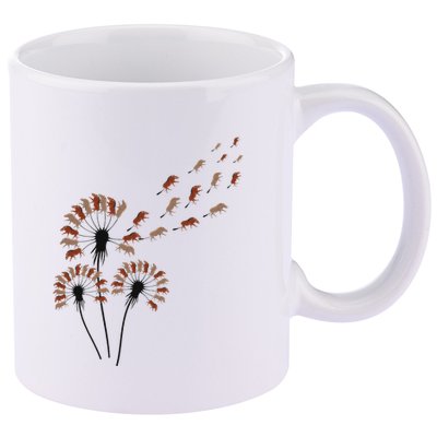 Dandelion Warthogs For Warthog Lover Warthog 11oz C Handle Ceramic Mug
