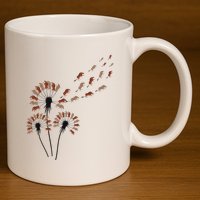 Dandelion Warthogs For Warthog Lover Warthog 11oz C Handle Ceramic Mug