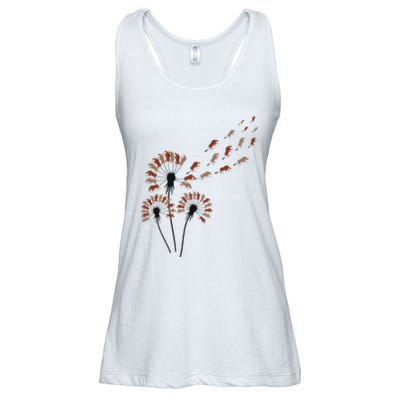 Dandelion Warthogs For Warthog Lover Warthog Ladies Essential Flowy Tank