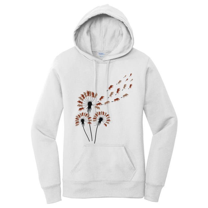 Dandelion Warthogs For Warthog Lover Warthog Women's Pullover Hoodie