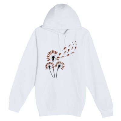 Dandelion Warthogs For Warthog Lover Warthog Premium Pullover Hoodie