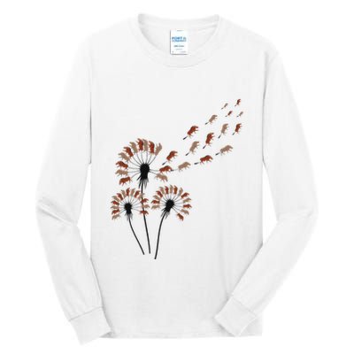 Dandelion Warthogs For Warthog Lover Warthog Tall Long Sleeve T-Shirt