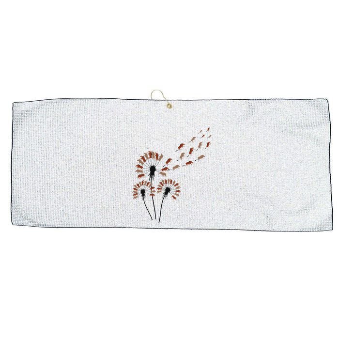 Dandelion Warthogs For Warthog Lover Warthog Large Microfiber Waffle Golf Towel