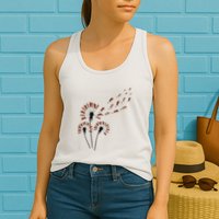Dandelion Warthogs For Warthog Lover Warthog Womens Tank Top