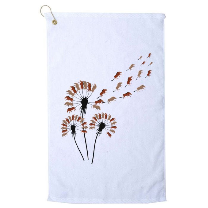 Dandelion Warthogs For Warthog Lover Warthog Golf Towel