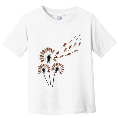 Dandelion Warthogs For Warthog Lover Warthog Toddler T-Shirt