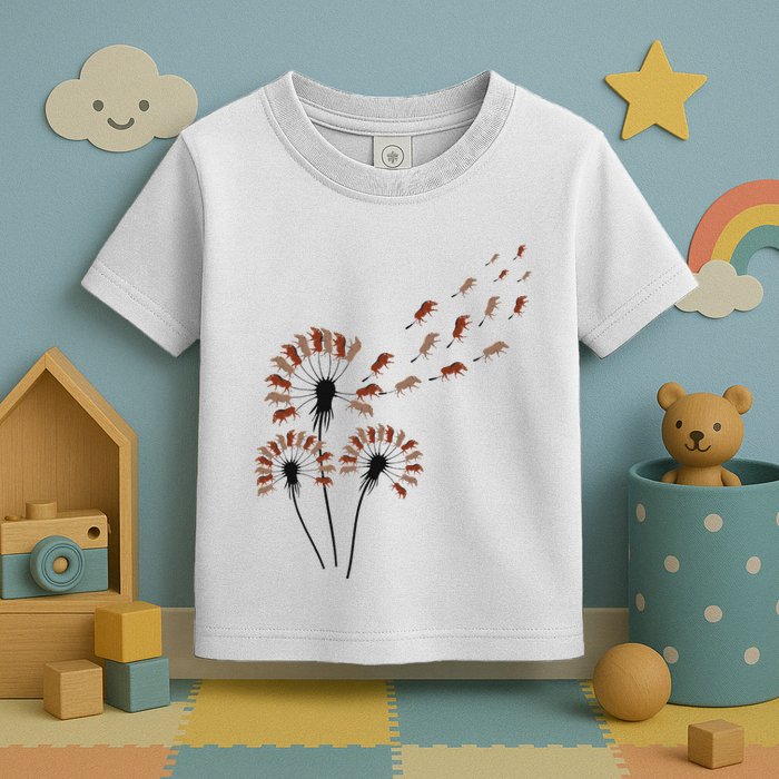 Dandelion Warthogs For Warthog Lover Warthog Toddler T-Shirt