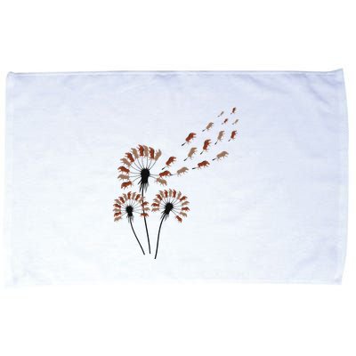 Dandelion Warthogs For Warthog Lover Warthog Microfiber Hand Towel