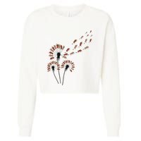 Dandelion Warthogs For Warthog Lover Warthog Cropped Pullover Crew