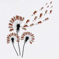 Dandelion Warthogs For Warthog Lover Warthog Cropped Pullover Crew