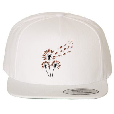 Dandelion Warthogs For Warthog Lover Warthog Wool Snapback Cap