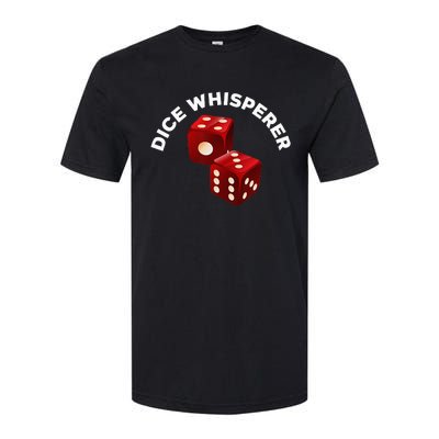 Dice Whisperer Funny Craps Game Casino Player Vegas Gambling Softstyle CVC T-Shirt