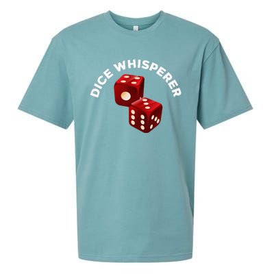 Dice Whisperer Funny Craps Game Casino Player Vegas Gambling Sueded Cloud Jersey T-Shirt