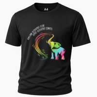 Dream Without Fear Love Without Limits Colorful Elephant Performance Shirt