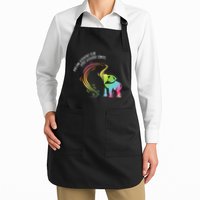 Dream Without Fear Love Without Limits Colorful Elephant Apron
