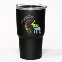 Dream Without Fear Love Without Limits Colorful Elephant Tumbler