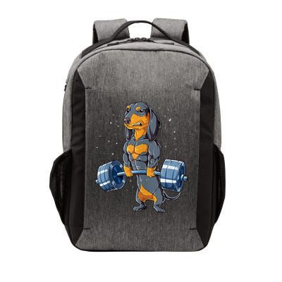 Dachshund Weightlifting Funny Gift For Deadlift Men Fitness Gym Gifts Vector Backpack