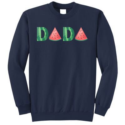 Dada Watermelon Funny Summer Fruit Gift - Great Father's Day Sweatshirt