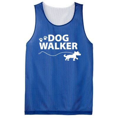 Dog Walker Gift Mesh Reversible Basketball Jersey Tank