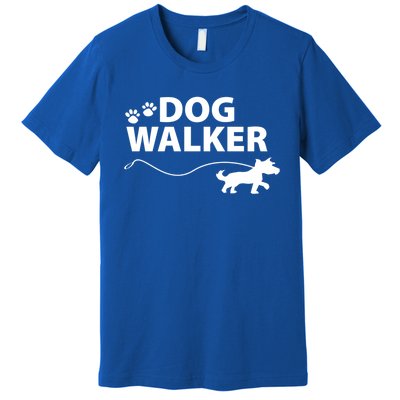 Dog Walker Gift Premium T-Shirt