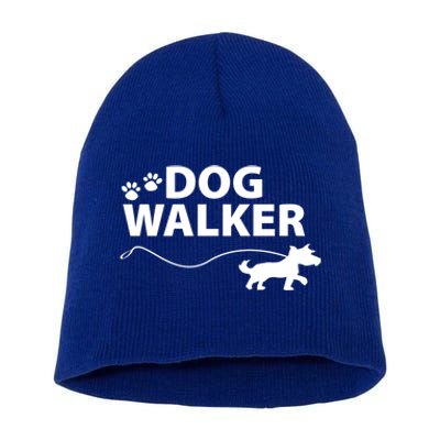 Dog Walker Gift Short Acrylic Beanie