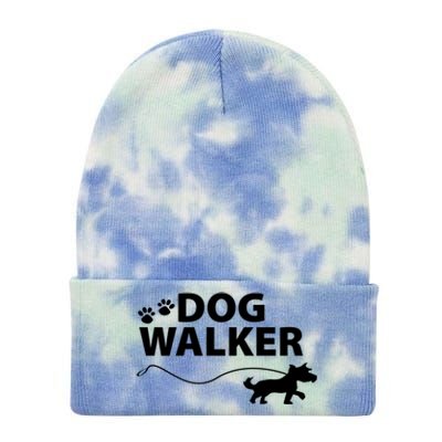 Dog Walker Gift Tie Dye 12in Knit Beanie