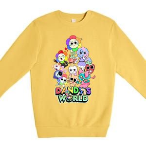 Dandy World Gifts For Thanksgiving Birthday Christmas Premium Crewneck Sweatshirt