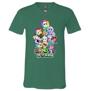 Dandy World Gifts For Thanksgiving Birthday Christmas V-Neck T-Shirt