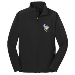 Dandy World Gifts For Thanksgiving Birthday Christmas Core Soft Shell Jacket