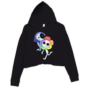 Dandy World Gifts For Thanksgiving Birthday Christmas Crop Fleece Hoodie