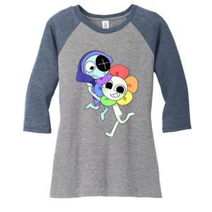 Dandy World Gifts For Thanksgiving Birthday Christmas Women's Tri-Blend 3/4-Sleeve Raglan Shirt