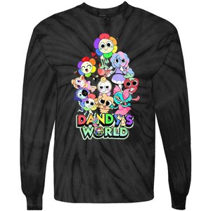 Dandy World Gifts For Thanksgiving Birthday Christmas Tie-Dye Long Sleeve Shirt