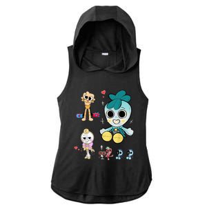 Dandy World Gifts For Thanksgiving Birthday Christmas Ladies PosiCharge Tri-Blend Wicking Draft Hoodie Tank