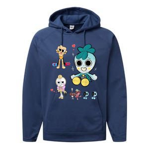 Dandy World Gifts For Thanksgiving Birthday Christmas Performance Fleece Hoodie