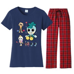 Dandy World Gifts For Thanksgiving Birthday Christmas Women's Flannel Pajama Set