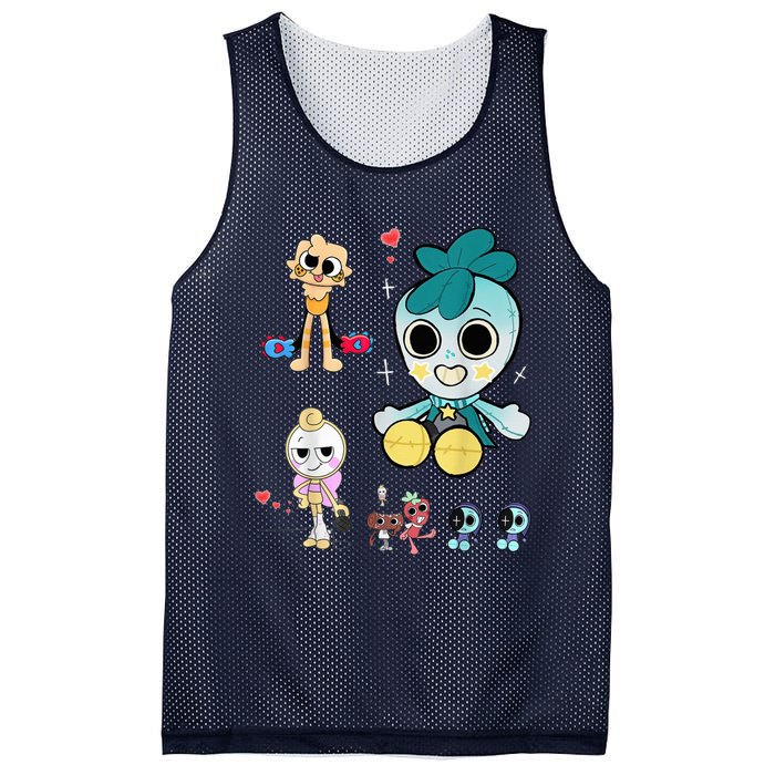 Dandy World Gifts For Thanksgiving Birthday Christmas Mesh Reversible Basketball Jersey Tank