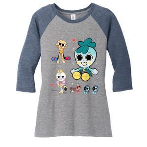 Dandy World Gifts For Thanksgiving Birthday Christmas Women's Tri-Blend 3/4-Sleeve Raglan Shirt