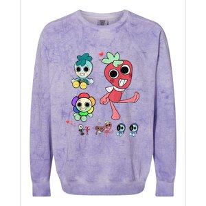 Dandy World Gifts For Thanksgiving Birthday Christmas Colorblast Crewneck Sweatshirt