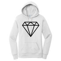 Diamond White Graphic Cool White Women's Pullover Hoodie