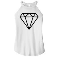 Diamond White Graphic Cool White Women’s Perfect Tri Rocker Tank