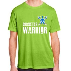 Diabetes Warrior Gift Support Awareness Fighter Gift Adult ChromaSoft Performance T-Shirt