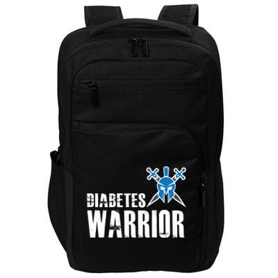 Diabetes Warrior Gift Support Awareness Fighter Gift Impact Tech Backpack